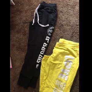 Pink Bundle 3 pairs of sweats size medium + freebies with every purchase :)